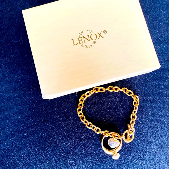Lenox Jewelry - Heart to Heart Charm Bracelet